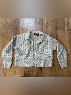 Vintage Lizsport Cable cardigan